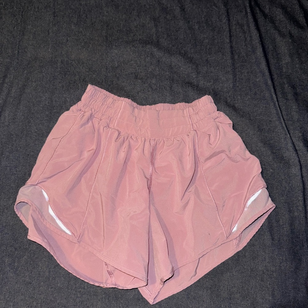 Lululemon Pink Hotty Hot Shorts